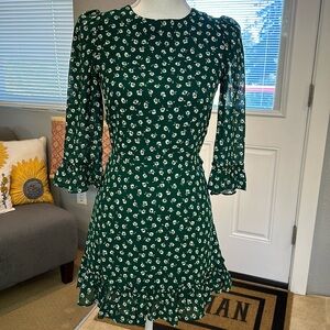 REFORMATION Daisy Print Above the Knee Dress